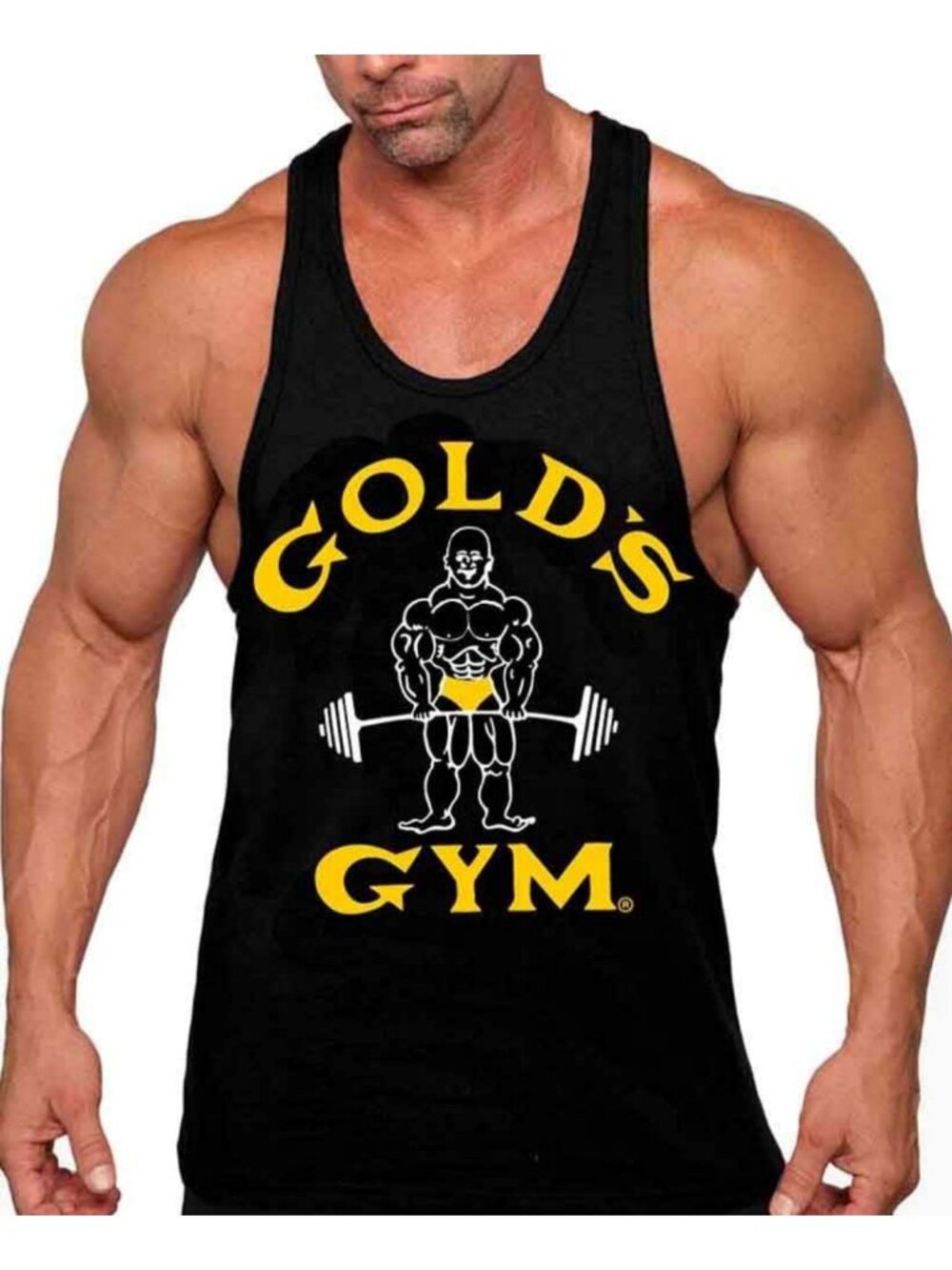 Stylish Black XL Tank Top for Gym Workouts - Comfortable & Breathable Fitness